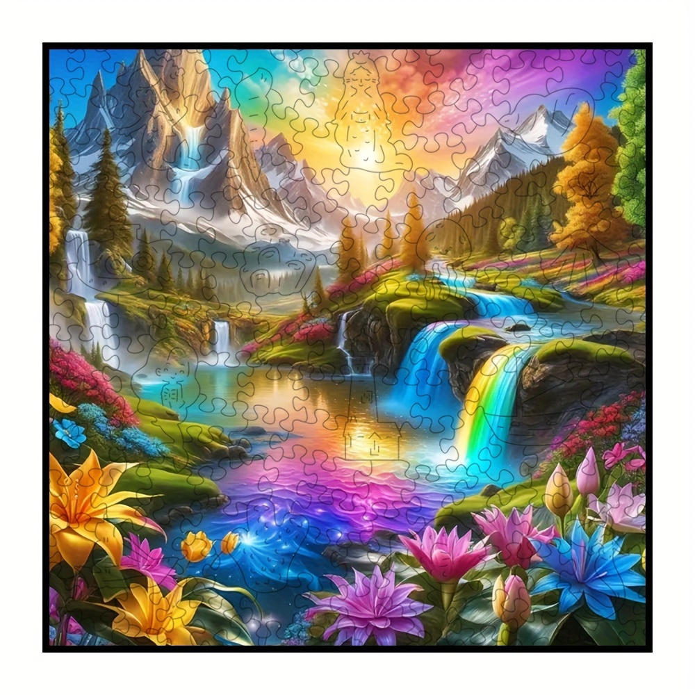 

Landscape Wooden Puzzles, Suitable For Challenges, Family , Corporate