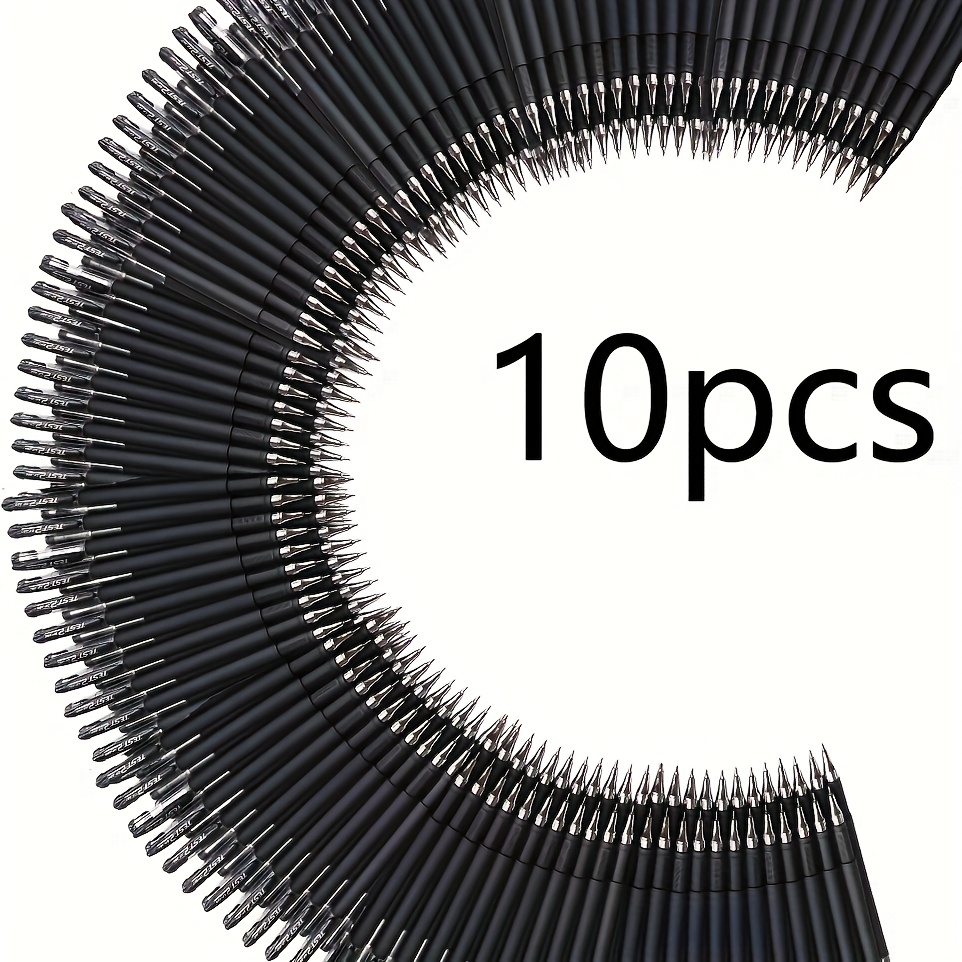5/10/15 Quick- Pens, 0.5mm Fine Tip, Black Ink- Ideal For Office And School Use