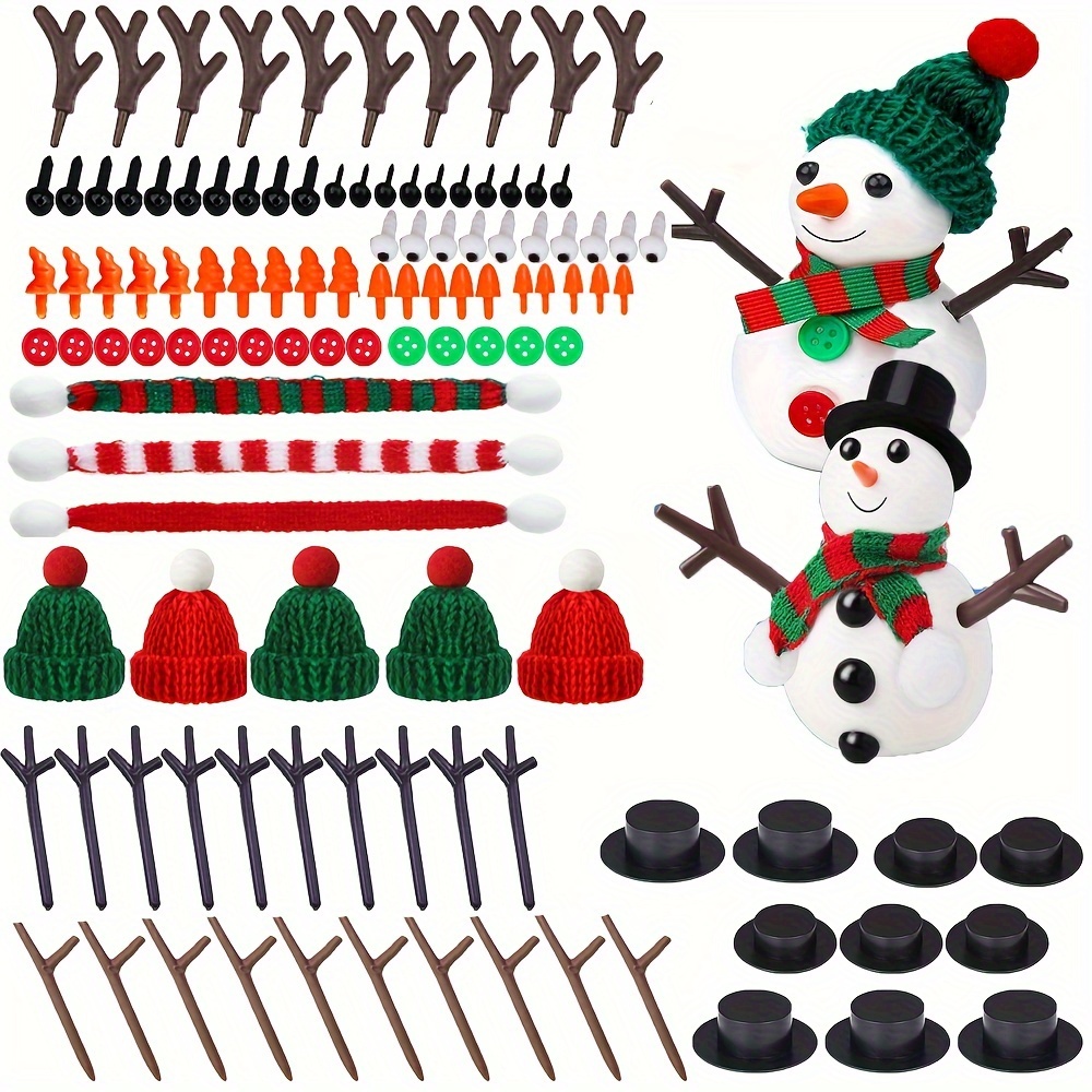 

Kit de Bricolage Mini - Décorations en pour Noël & Halloween, pour les Activités en & Cadeaux de Fête, Idéal pour Noël