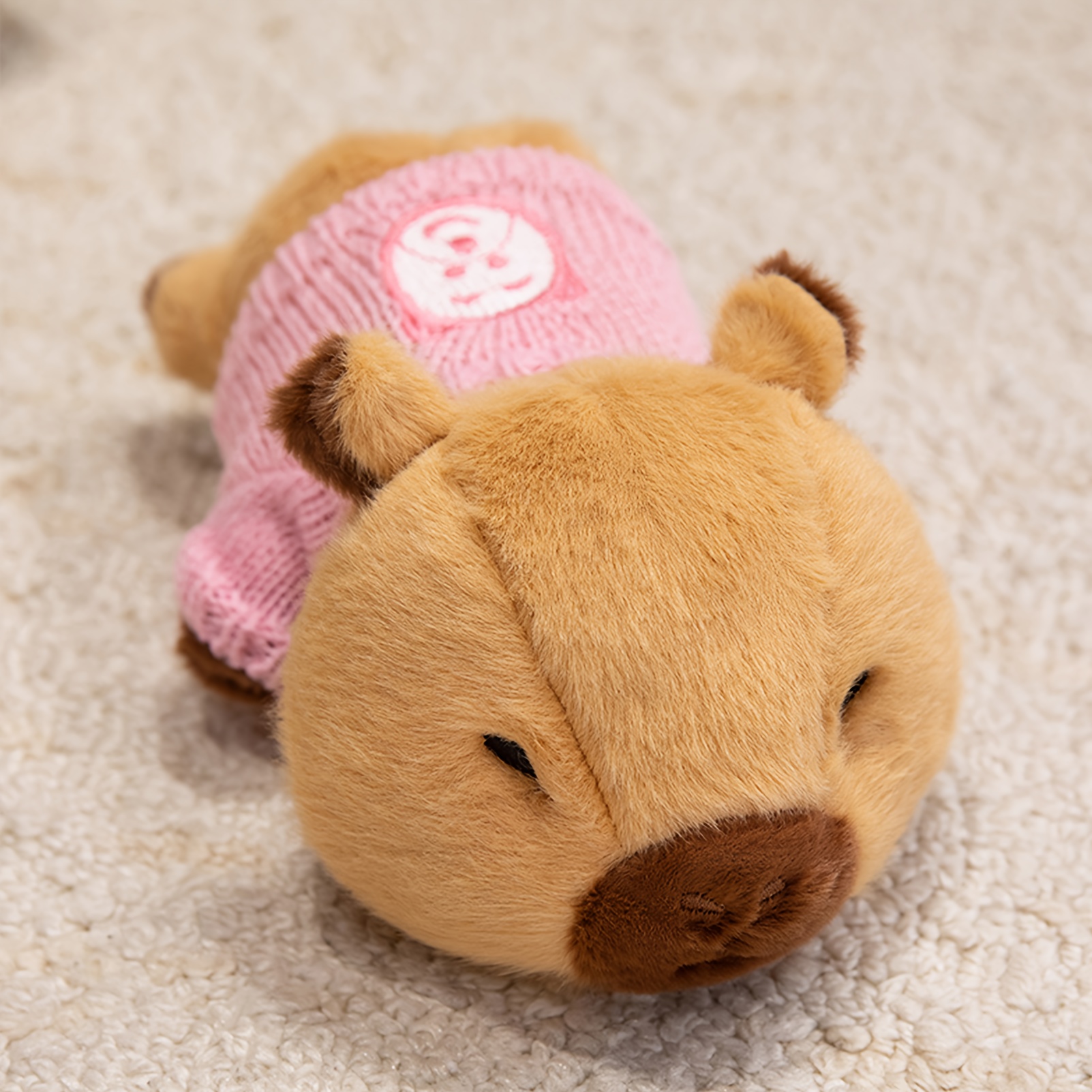 Capybara Plush Toys Kawaii Rodents Wearing Clothes Simulative Capybara Plush Toys Cute Doll Stuffed Animals Soft Doll Capybara Stuffed Animals Plush Halloween New Year Valentine's Day Gifts