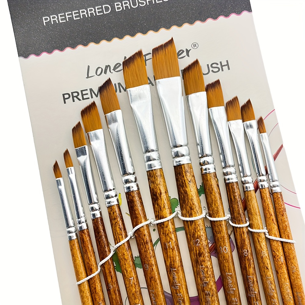 

12pcs Set, High Quality -shedding , For Oil Gouache Painting, And , For Artists/beginner