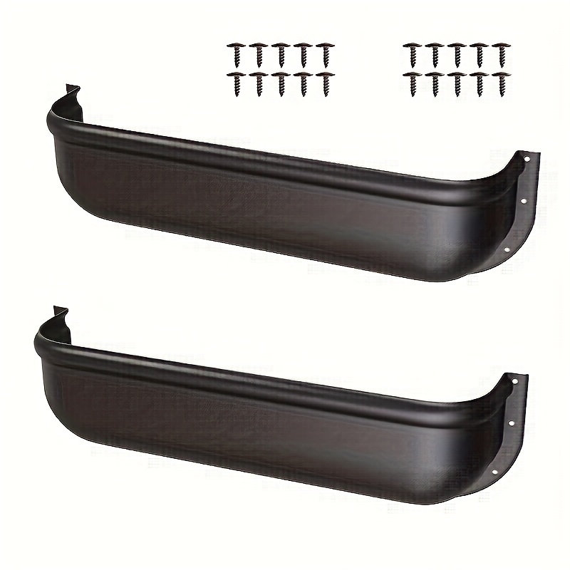 2pcs Rv Door Storage Pockets, Uncharged Plastic Wall-mount Organizer For Motorhome Cabinet