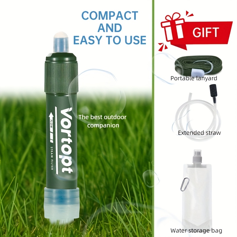 Life Straw Water Bottle 750ml Collapsible Water Bottle Reusable