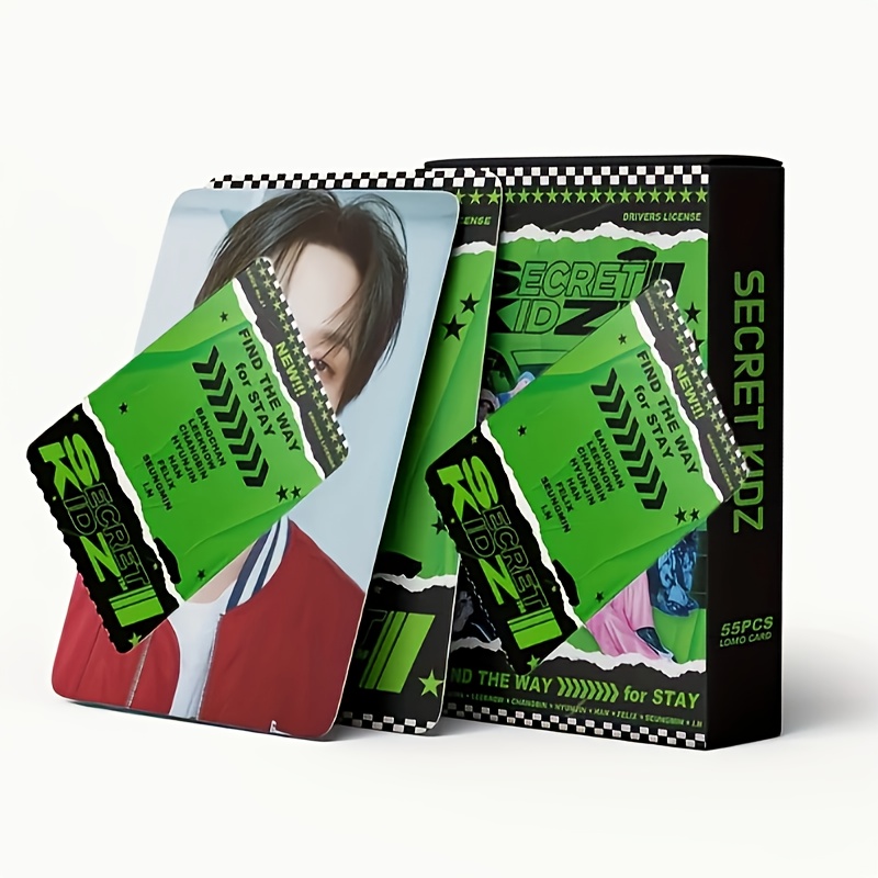 55 Photocard Kpop – Set Carte Collezione Lomo Per Fan, Regalo Per Appassionati Di K-Pop, Versioni Avanzate Con Disegni Chiari E Retro Diverso