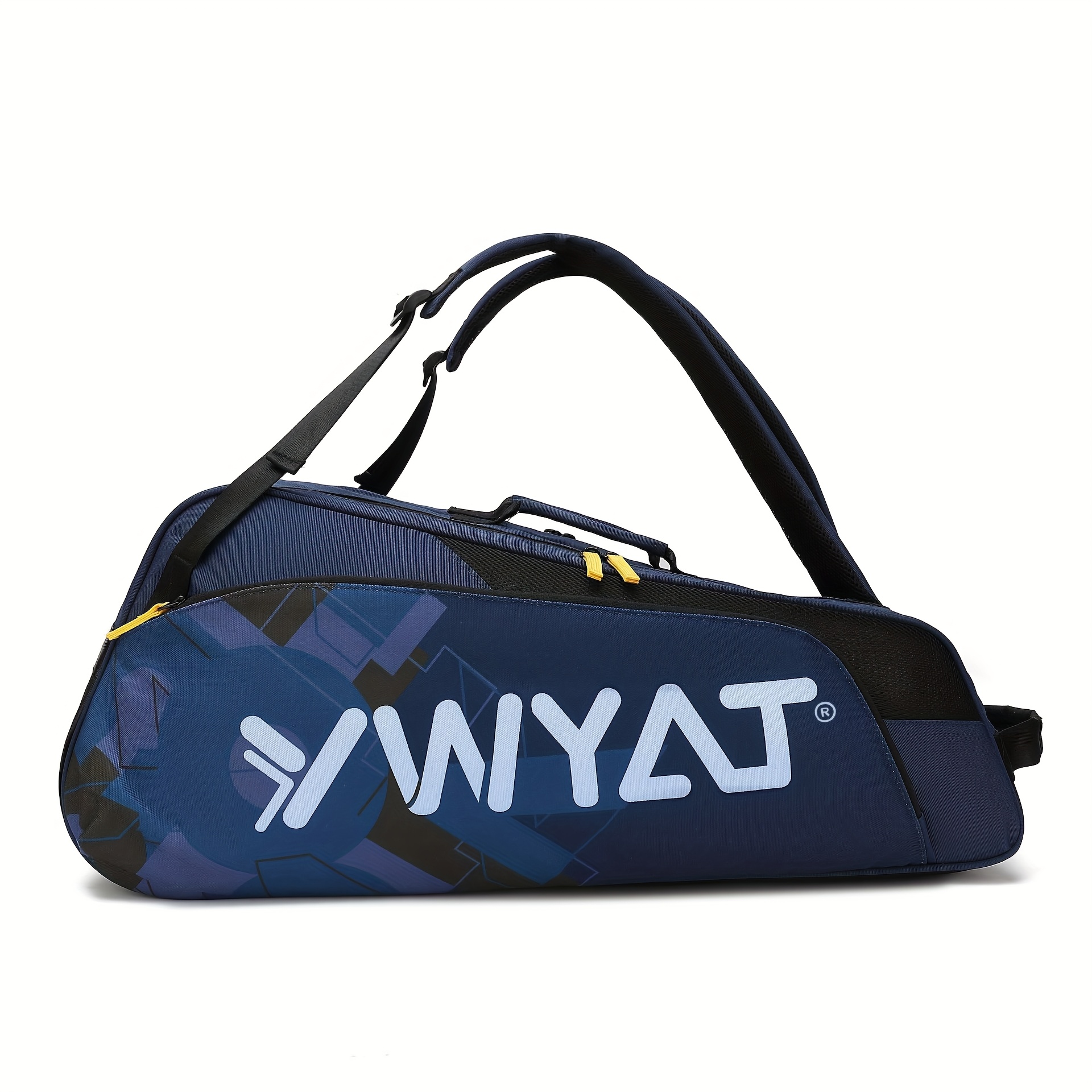   bag double shoulder 6pcs large capacity tennis racket bag independent shoe compartment net feather dual use mens and womens models