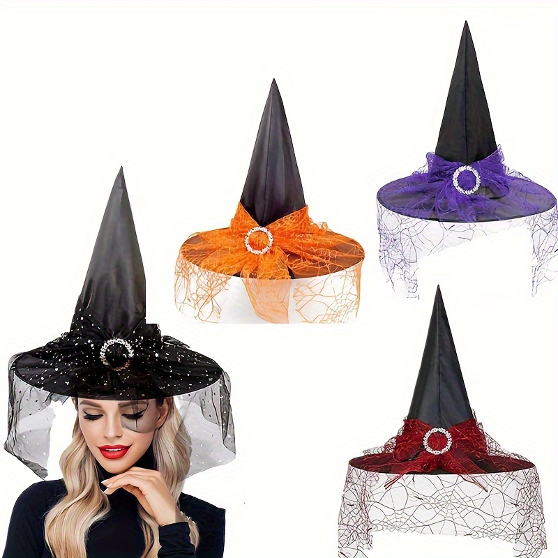 

[top-] 1pc Halloween Hat For Women - For , Parties & | Plastic