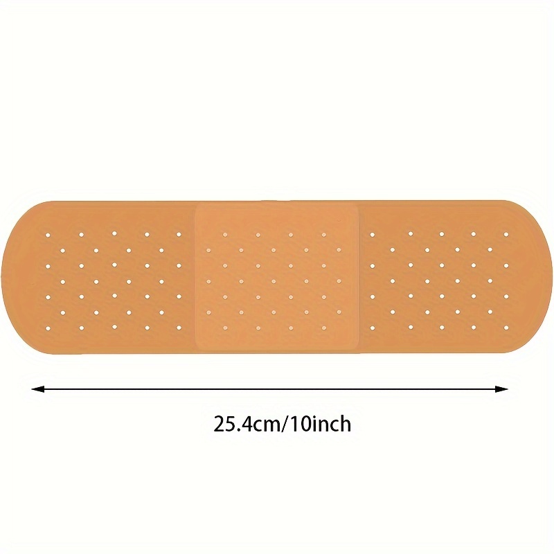 Humorous Large Bandage Decal For Car Bumper – Durable Pvc Motorcycle Sticker To Cover Dents And Dings