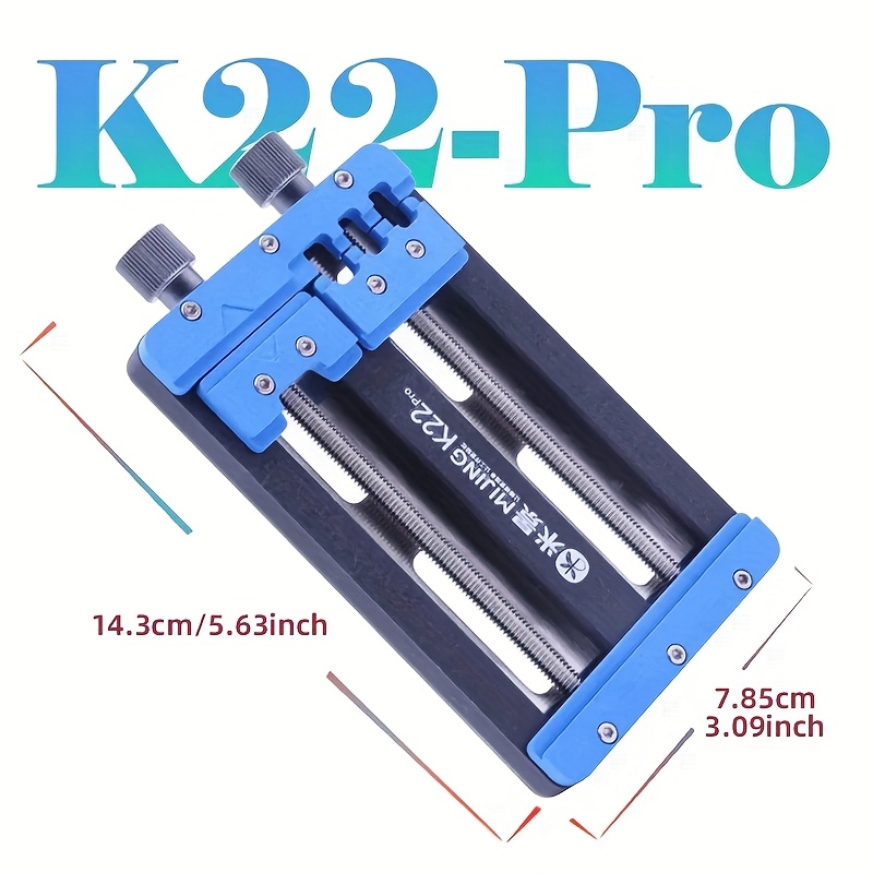 Mijing K22 Pro Universal Maintenance Double Bearing Fixed Platform Tool For Repairing Mobile Phone Motherboard Cpu