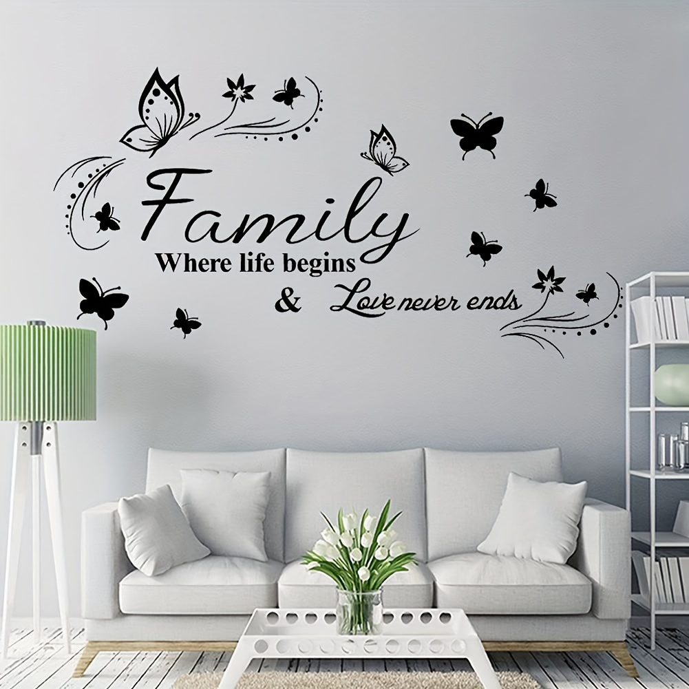Wall Stickers For Living Room, Bedroom, Kitchen - Family & Wall Stickers