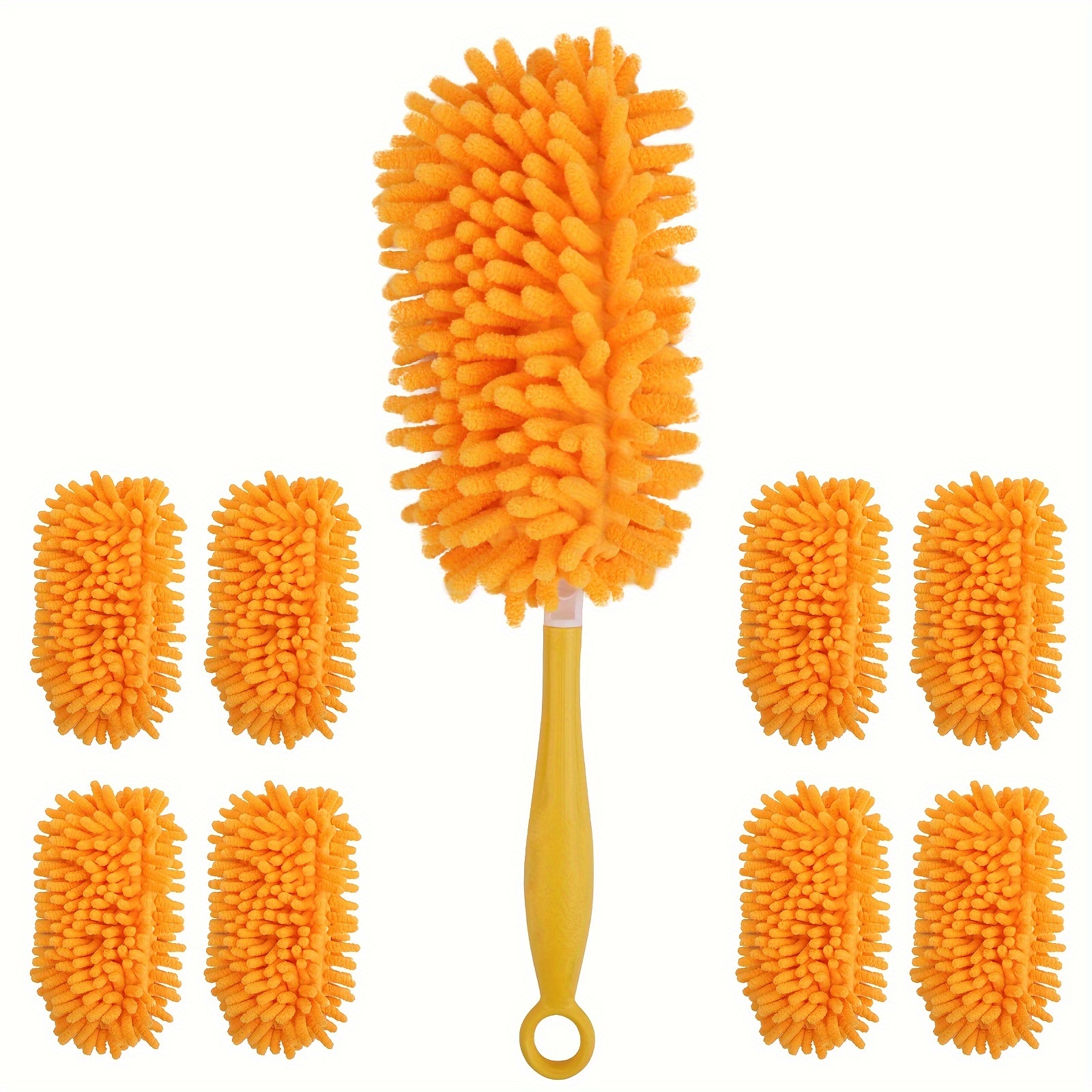 

Dusters For Swiffer - Reusable Duster Refill Compatible With Swiffer Hand Duster, 360 Heavy Duty Dusters Refills 8 Pack (handle Is Not Included)