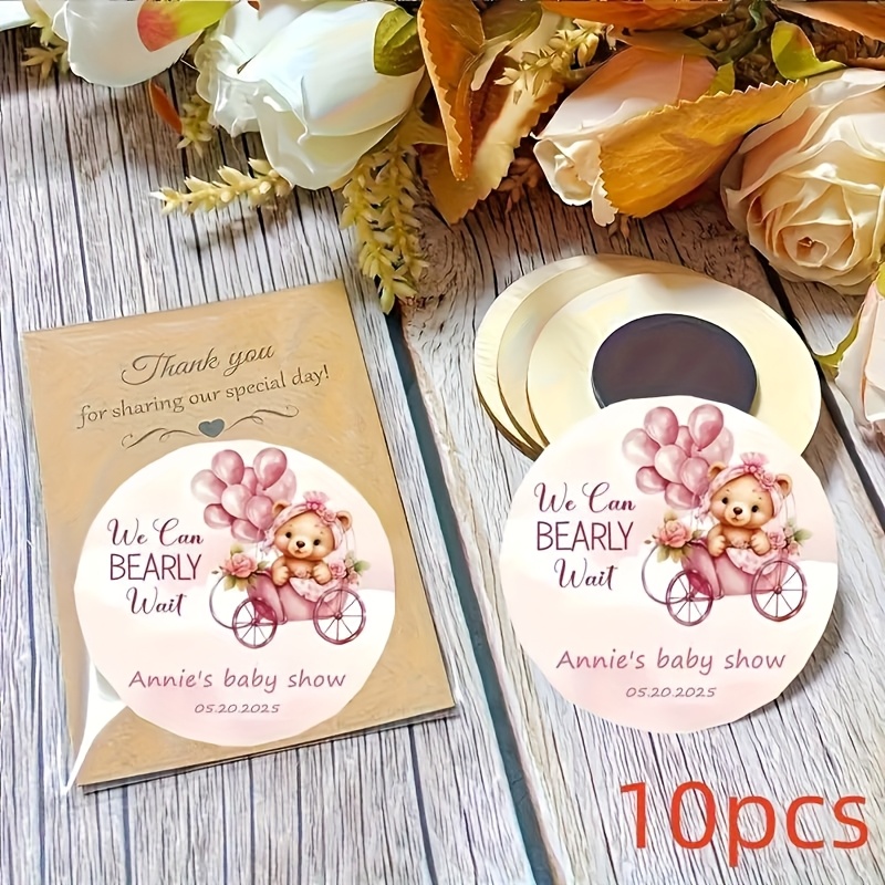 Custom Wooden Fridge Magnets for Party Decor