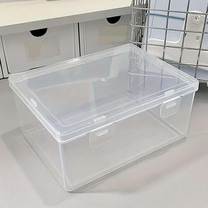 

3- Clear Pp Storage - -, Organizers For And Study