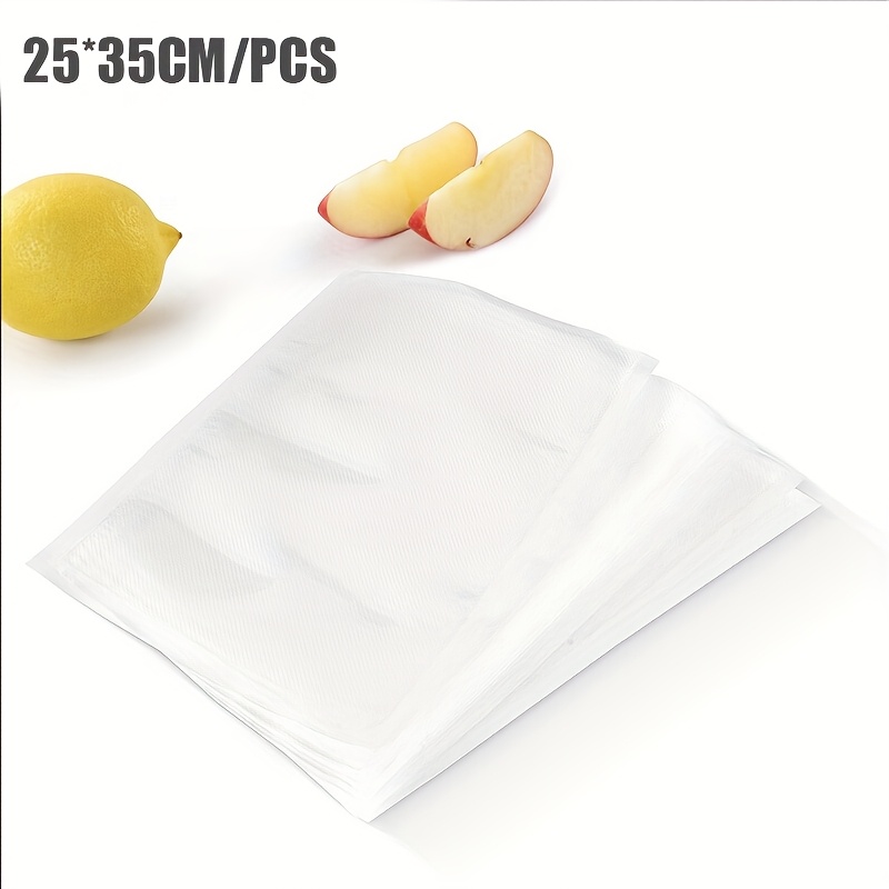 Image of 280pcs Vacuum Sealer Bags For Food Storage - Mesh Pattern, Moisture-proof & Insect-resistant, Fruits, Vegetables & Steaks Fresh , Compatible With All Vacuum Sealers, Food Vacuum Sealer