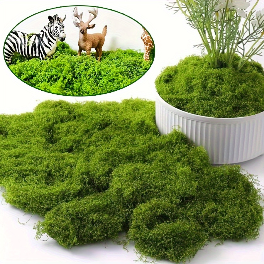 

Artificial Moss For Miniature , Green Polyester Greenery Decor, Potted Plant Embellishment, Diy Landscape Design, Party, Wedding, Christmas Decoration