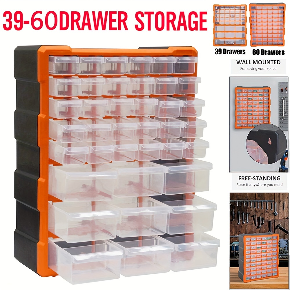 Drawer Cabinet Garage Nail Screw Craft Bits Organiser