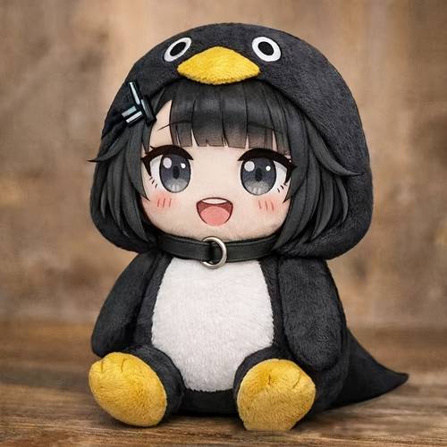 penguin plush doll viral meme stuffed animal for all ages kawaii companion adorable gift for family and poker enthusiasts friends as christmas day and easter room decor festive party occasions