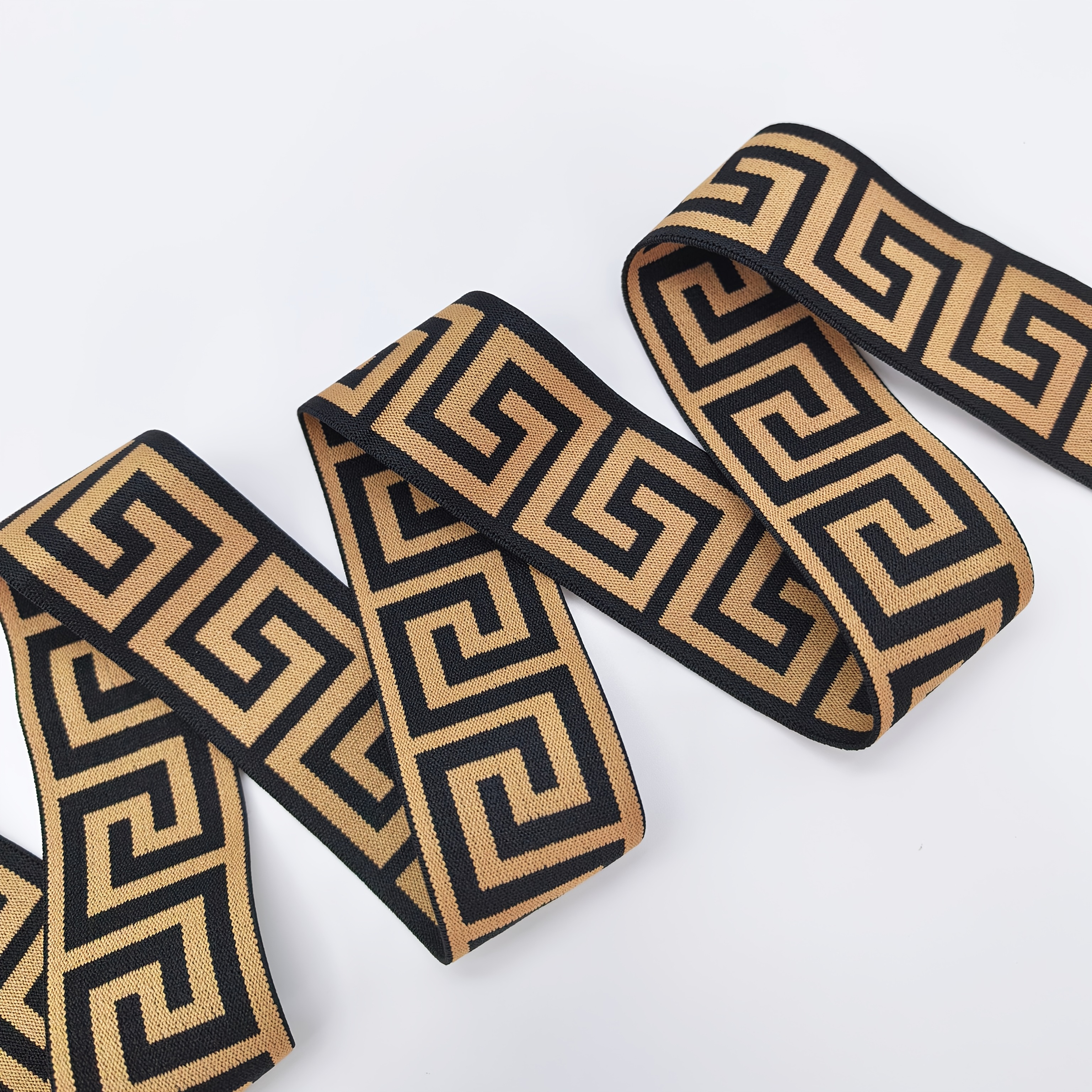 TEMU Bande élastique haute élasticité de 2,19 yards / 200 cm / 79 pouces, 40 mm, multi-styles pour couture et artisanat. Convient pour les bandeaux,