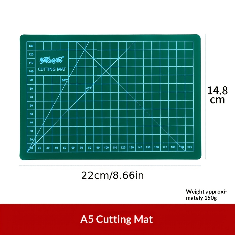 TEMU Double-sided Self- Cutting Mat A3/a4/a5 Thickened Durable Craft Cutting Pad For Scrapbooking Model Building Leather Fabric Carving Art Drafting