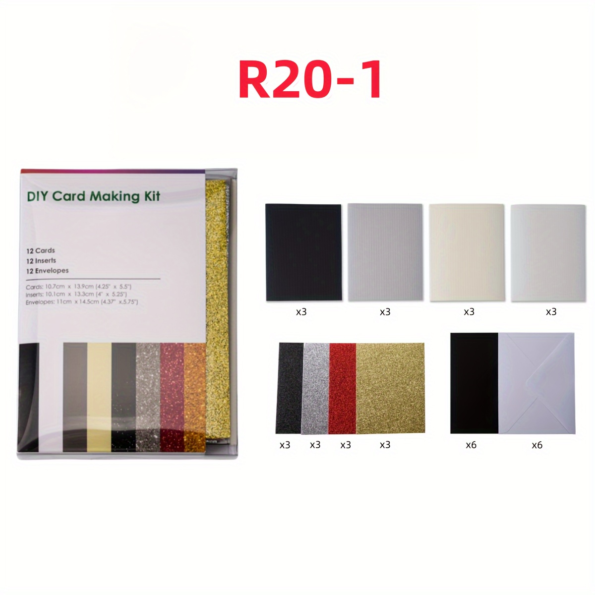 Image of A Set Of Insert Cards / Maker/ Machines, Create Depth-filled Birthday Cards, Thank You Cards, Make Greeting Cards At Home, Compatible With Craft / / Maker/ Machines