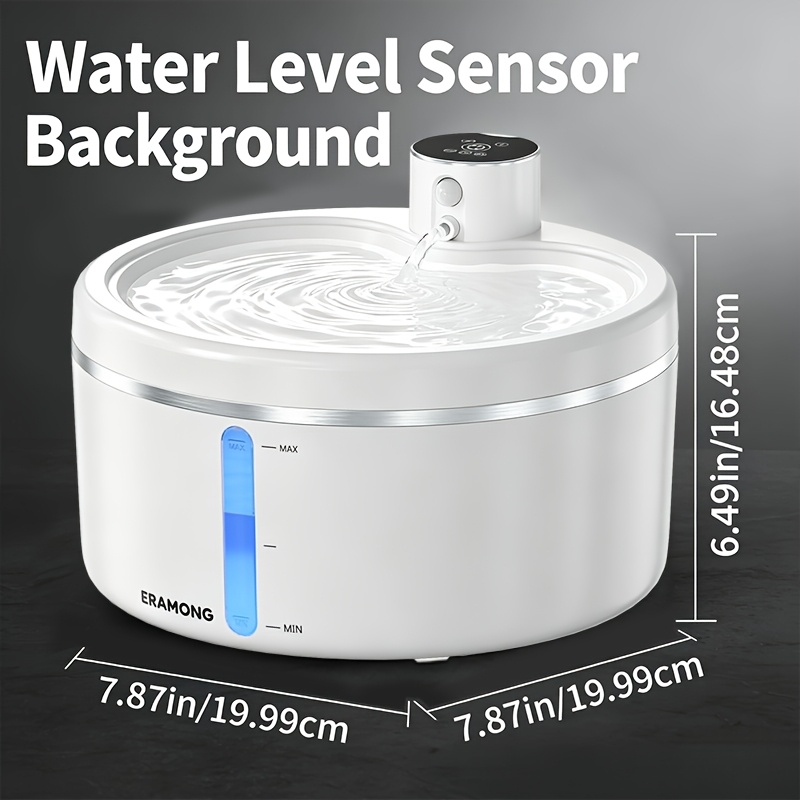 2.5 Liter Automatic Pet Water Fountain with Motion Sensor