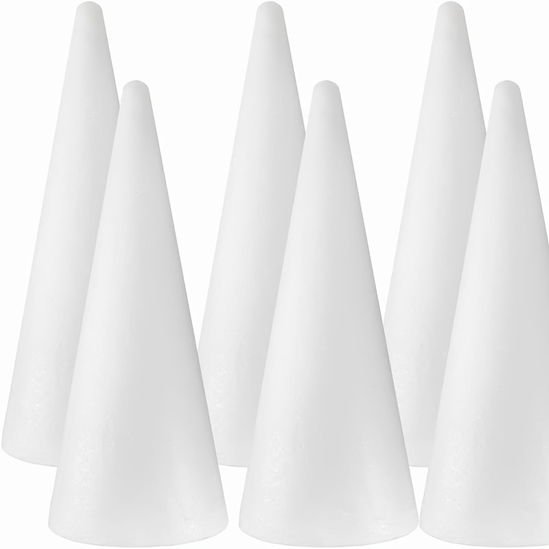 

Foam Cone Polystyrene Cone Christmas Tree Project Wedding Table Centerpiece Craft Supplies Flower Arrangement