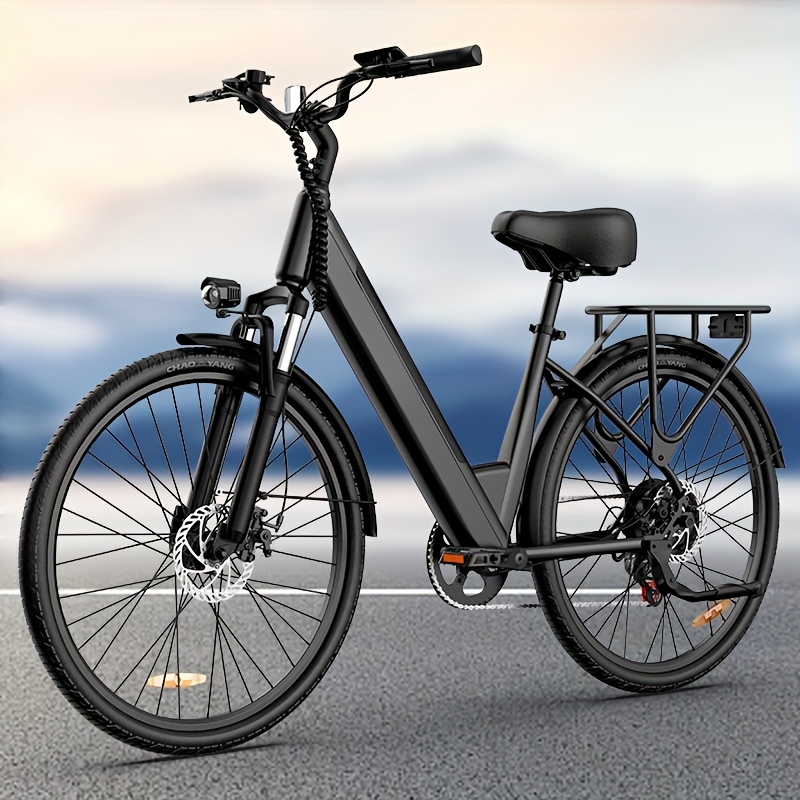 TEMU Bici Elettrica da Città 26" | Batteria 48V 10.4Ah ( 80 Km) | Motore 250W | Telaio e Resistente | per Spostamenti e