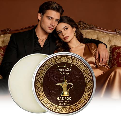 retro high end luxury mens long lasting oriental and floral notes with citrus amber and musk scents perfume balm formaldehyde free luxury balm suitable for dates work travel christmas and valentines day gifts