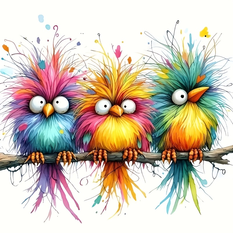 

Autocollant en de 15 cm représentant des oiseaux de , décorations colorées ordinateur portable, téléphone, , fenêtre, mur, tasse - embellissement brillant autocollant en verre, , céramique.