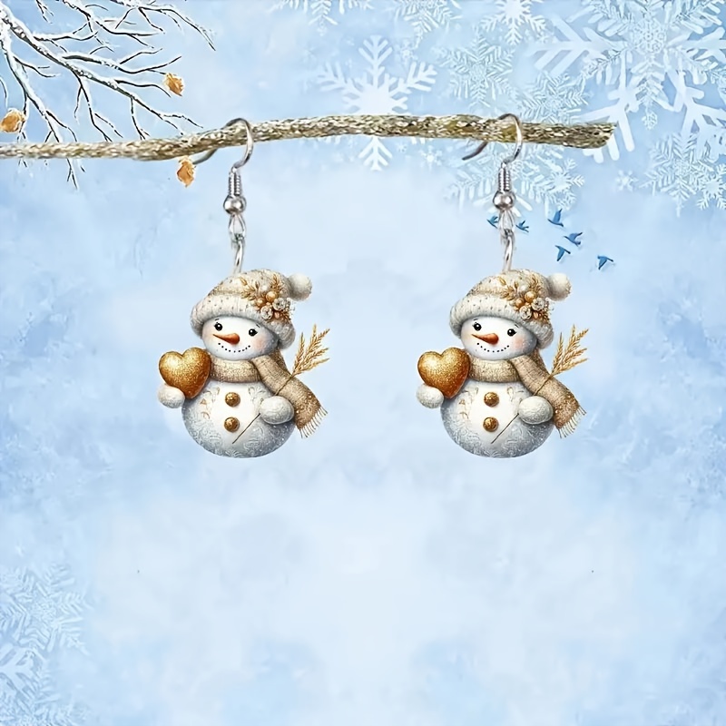 

Snowman Dangle , , , For Christmas, Halloween, 's Day, , , Jewelry For Women