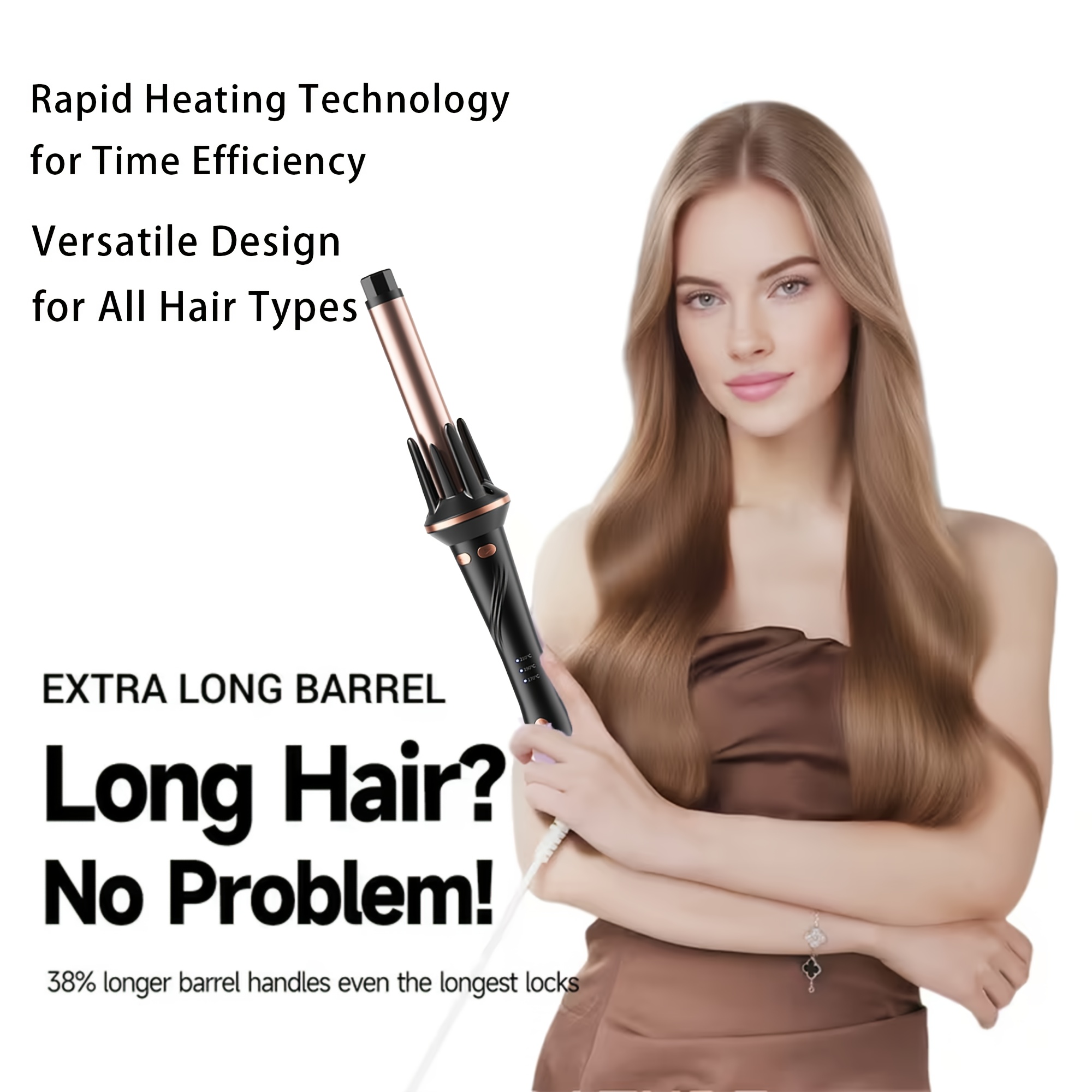 Salon Quality Automatic Curling Iron - 1