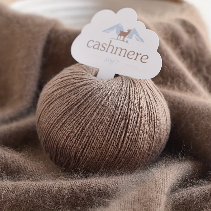 6   100   cashmere yarn soft and warm suitable for crochet and knitting hats scarves total weight 300g