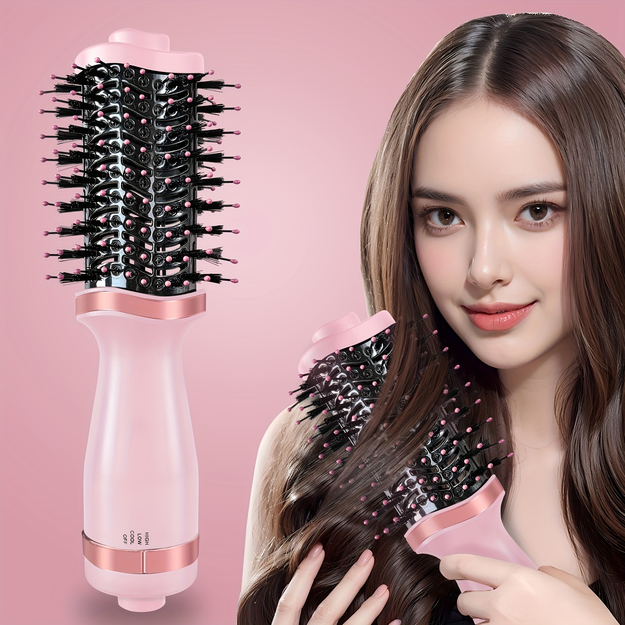 in hot air brush detachable comb multifunctional hair Temu Spain
