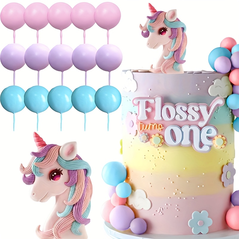 Einhorn-Kuchenaufsatz-Set – Mit Goldenem Horn, Ohren, Wimpern & Strohhalm, Glitzernde Cupcake-Topper Für Geburtstag, Hochzeit, Babyparty
