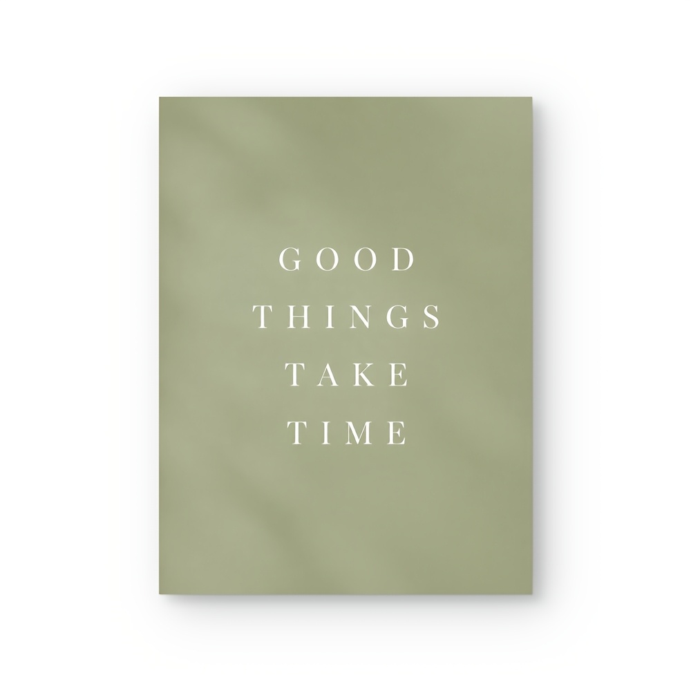 TEMU 2d Flat, 2d Flat, Posters And Prints 1pc Frameless " " Wall Art Print, Sage Green Background Motivational Quote Poster, Minimalist Aesthetic