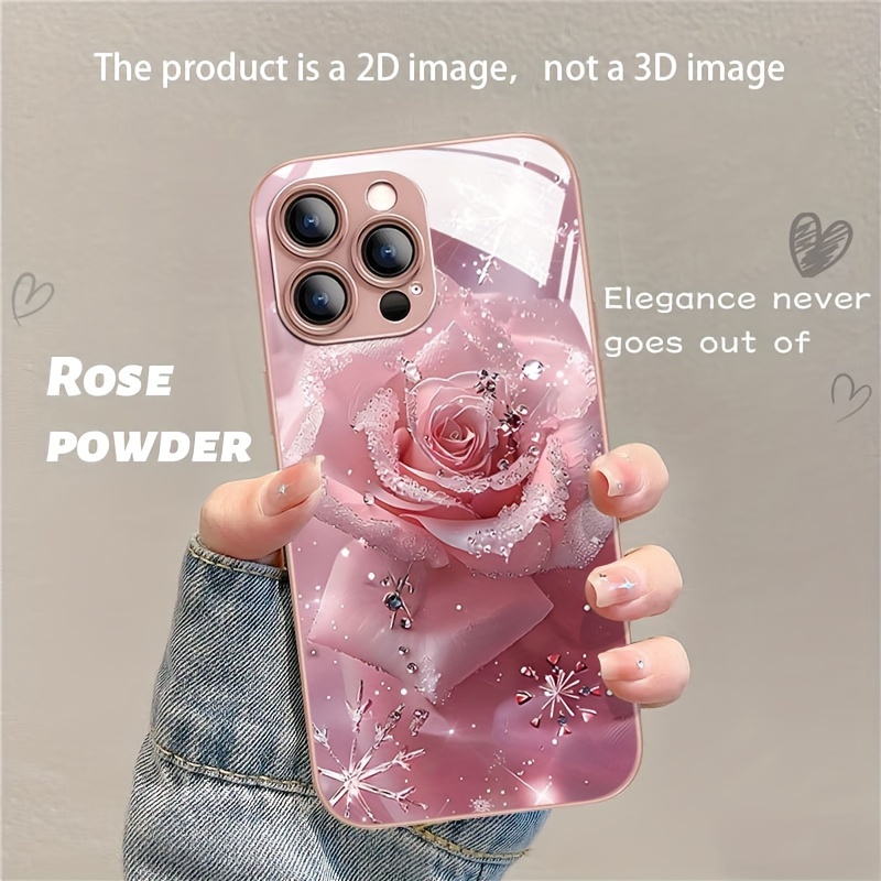 

Crystal Pattern Glass Phone Case For /16plus/16pro/16promax 15/15plus/15pro/15promax/14/14plus/14pro/14promax/13/13pro/13promax/12/12pro/12promax/11/11/11pro Max/x/xs/xr/xs Max/7/8/7 Plus/8 Plus