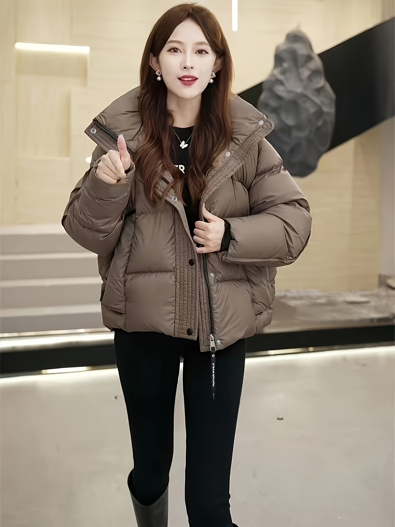 Damen Winter Parka Jacke FÃ¼r Frauen Winterjacke Damen FÃ¼r Kleine