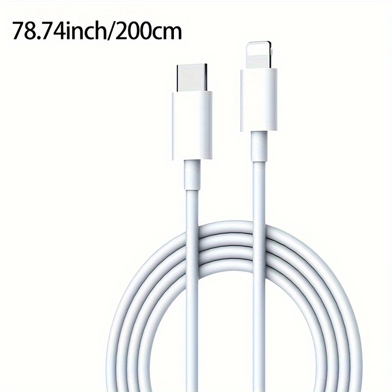 PD/USB Original Fast Charging Cable for iPhone  15/14/13/12/11 Pro Max/X/XR/XS/7/8/14 Plus Phone Earphone Charger  Accessories