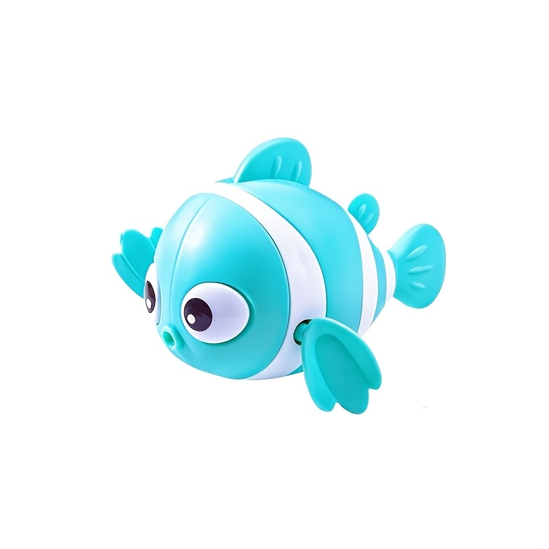 Floating Clown Fish Bath Toy Durable ABS Pool Toy for Kids