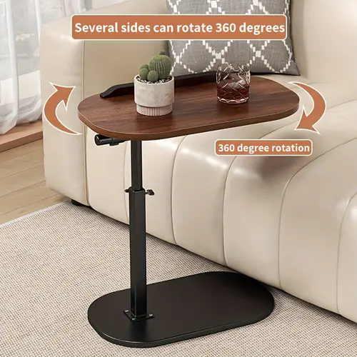 laptop table and adjustable side table folding table suitable for home office desks coffee tables and bedside sofas used in office reception offices holiday and mothers day gifts