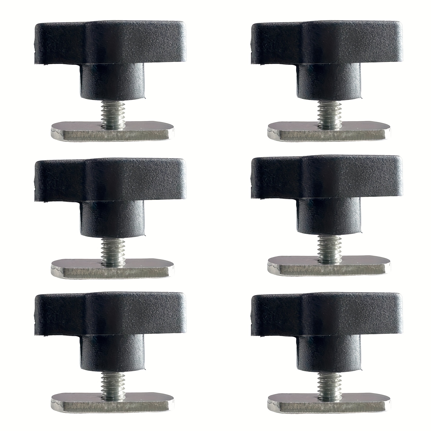 6pcs Kayak Screws, Nuts and Hardware for Installation Systems