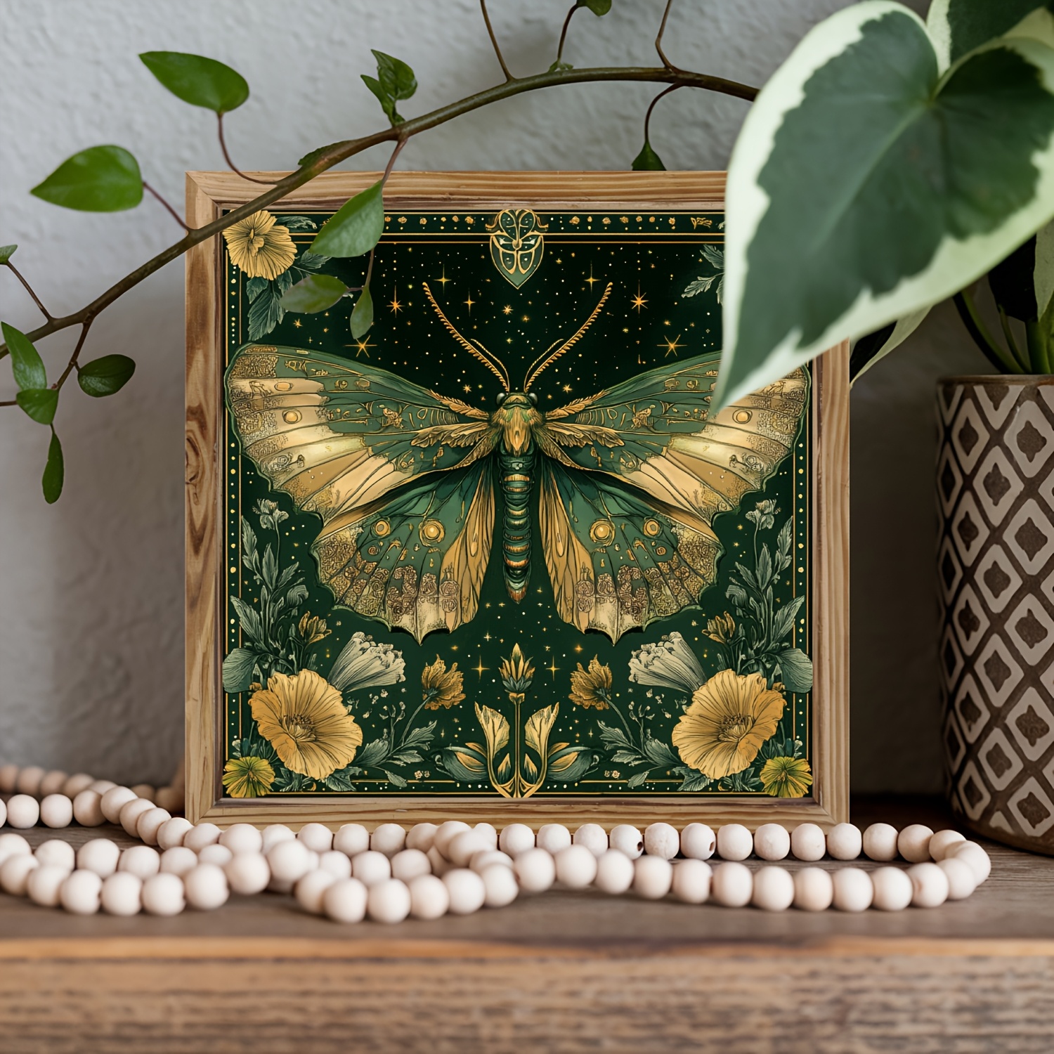 TEMU 1pc, Wooden Framed Sign Vintage Inspirational Wall Art Desktop Decoration Perfect Gift For 8x8 Inch