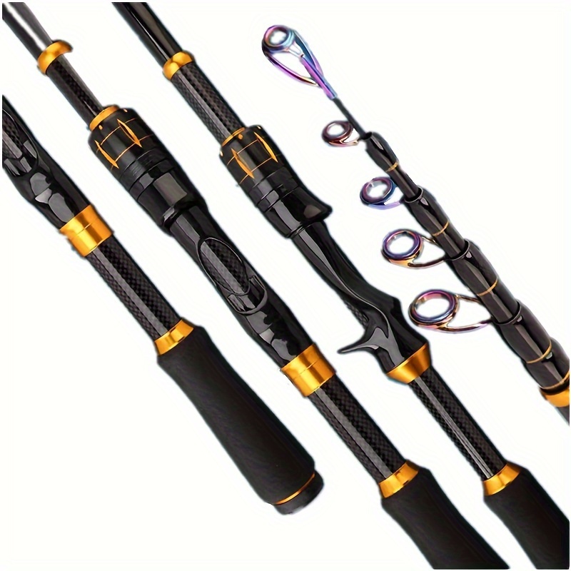 Multisectional Carbon Casting Spinning Fishing Rod 1 8 2 1m - Temu Canada
