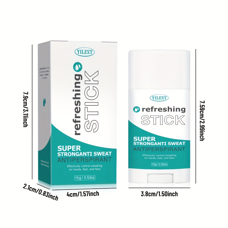 super antiperspirant   super strong antiperspirant stick 1pc   for hands feet face and underarms odor neutralizing suitable for daily use unisex adult Product details 0