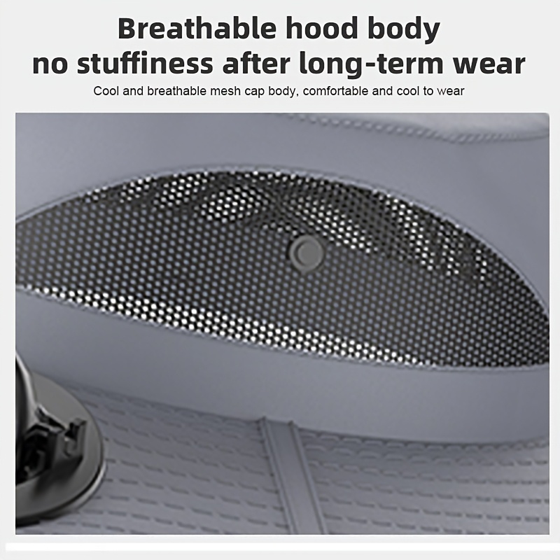 fathers day gift for men summer must   protection fan cap with solar fan and usb charging design lightweight wide brim strong   suitable for fishing hiking mountain climbing and daily outdoor wear sun protection and   Product details 5