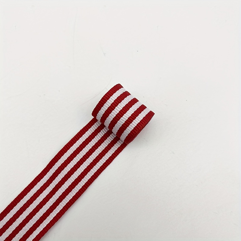5-yard Long, Variegated Striped Backpack Webbing, Gift Box Edging Tape, 's Clothing, Luggage, Shoes And Hats Additions