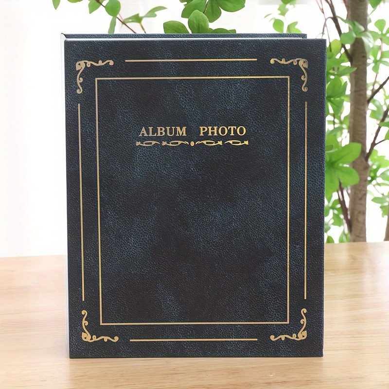 

6 Inch 200 Sheets Insert Family Photo Album Book, Elegant Personality Display Supplies