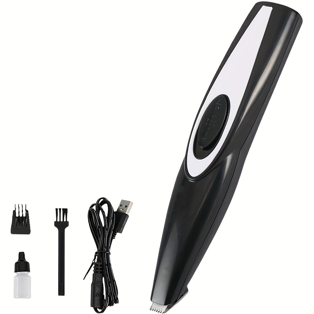 TEMU Pet Hair Clipper Dog Grooming Clipper Kit Usb Rechargeable Shaver Clipper Cordless Electric Quiet Pet Grooming Tool
