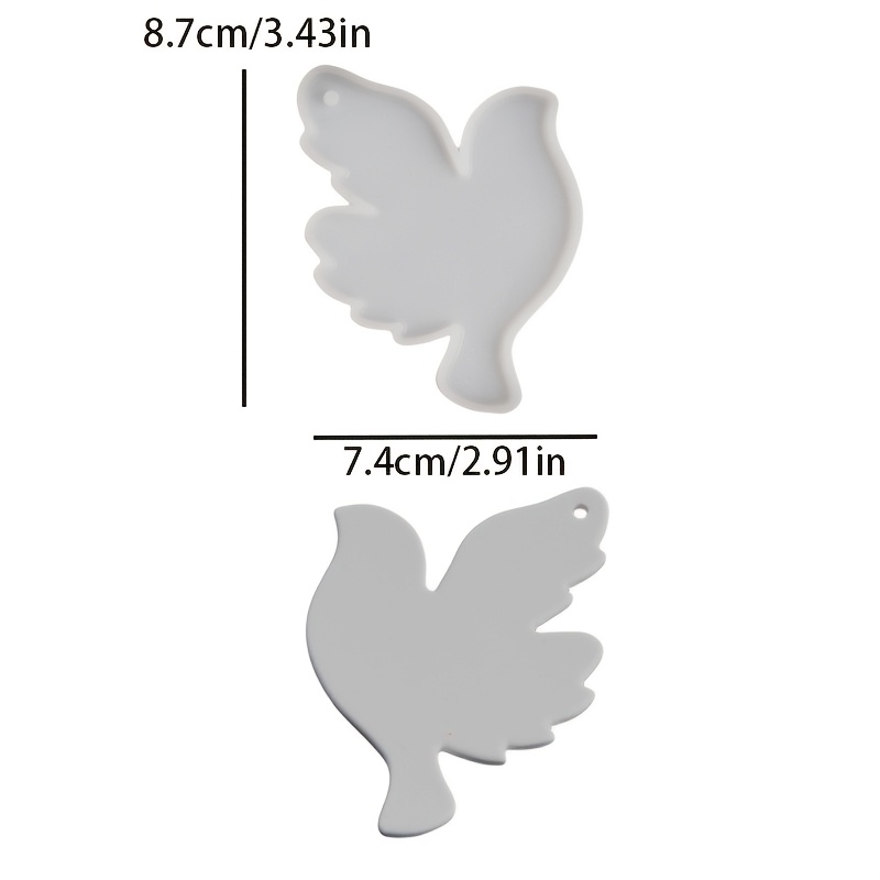 TEMU Molde de silicona de resina - 1 pieza Molde de silicona para etiqueta de blanca del Santo Bautismo, Molde de yeso decorativo de rezando de ,