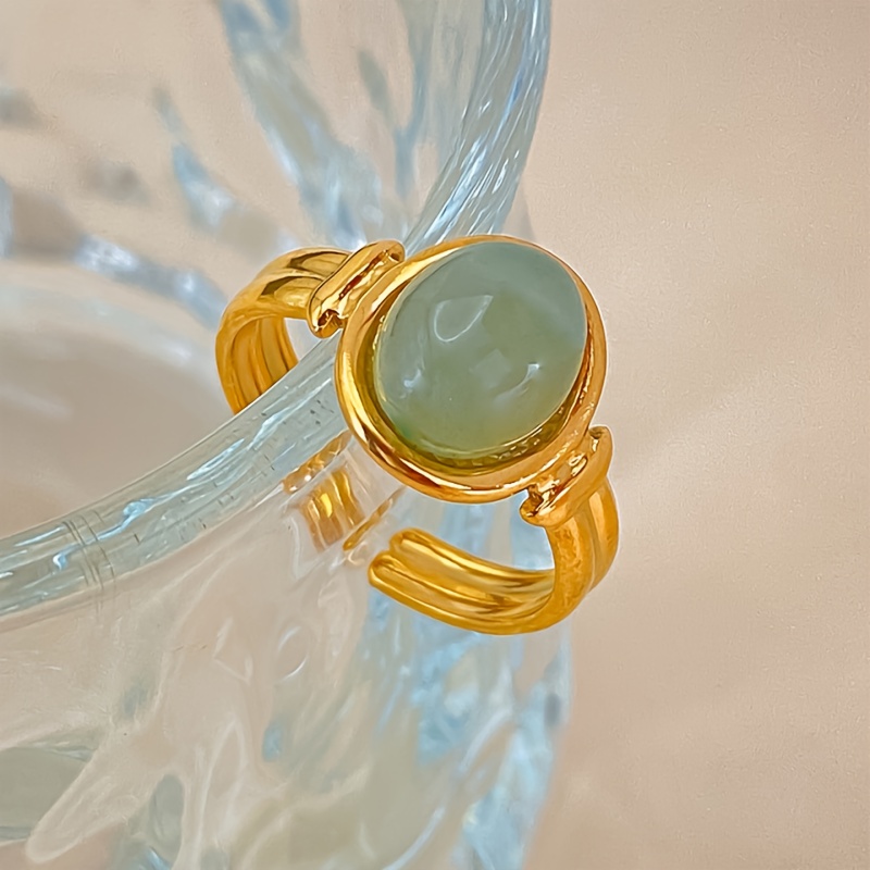Women's Vintage French-style 18K Golden Plated Ring