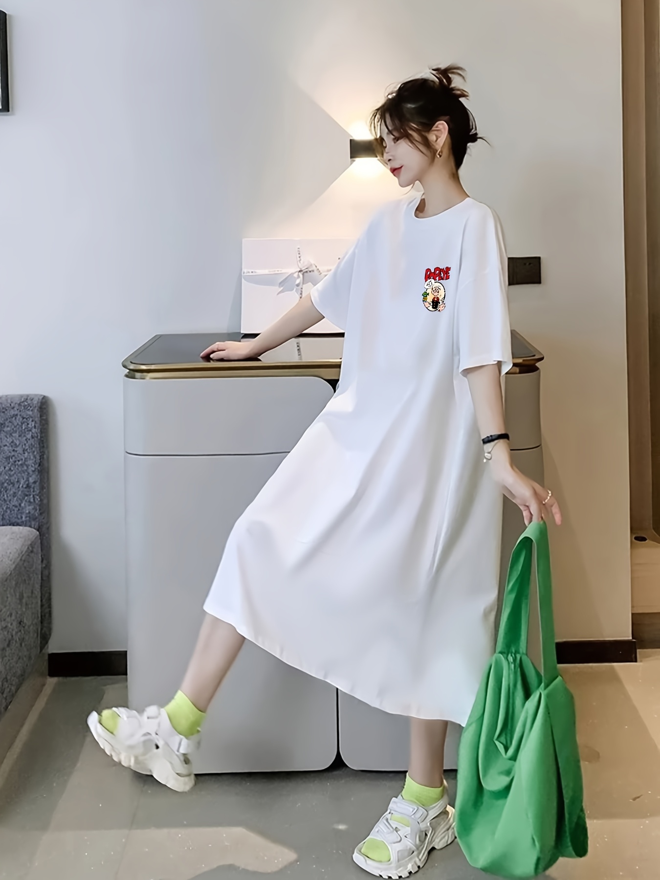 Hotelkalingaashok Plus Size Polo Shirt Dress Hotelkalingaashok